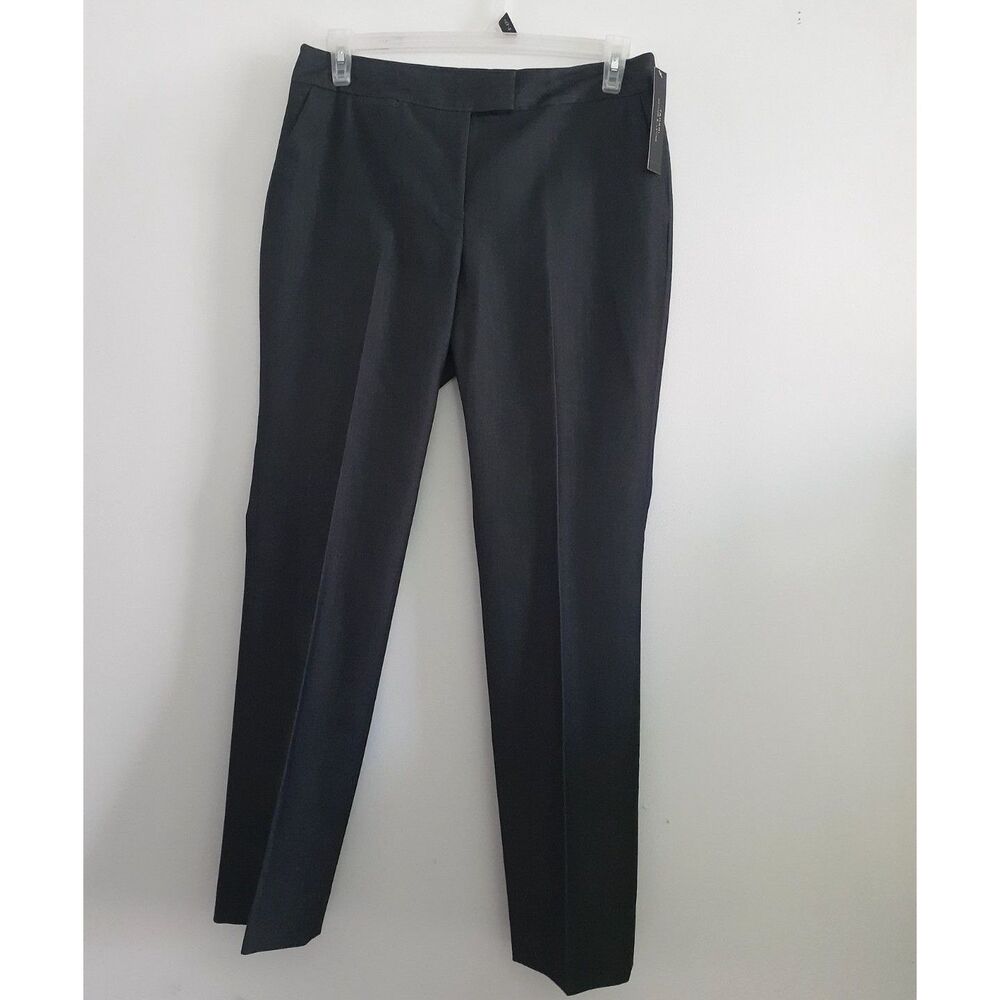 Tahari Arthur S. Levine Dark Grey Dress Suit Trouser Pants Size 10 NWT SRP $89